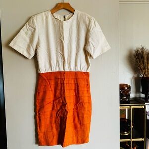 1970’s Vintage Linen Dress